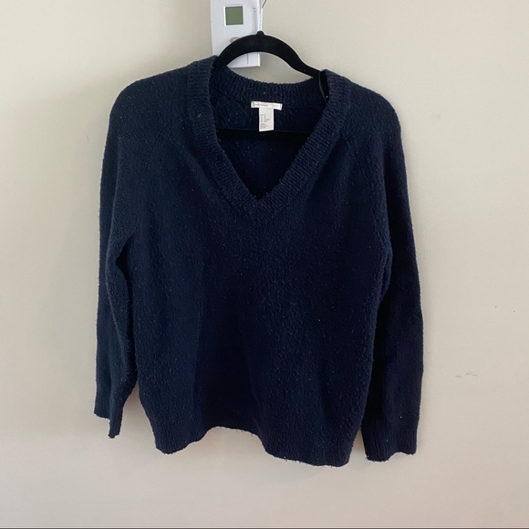 H&M Sweaters - H&M Navy Blue Vneck Sweater